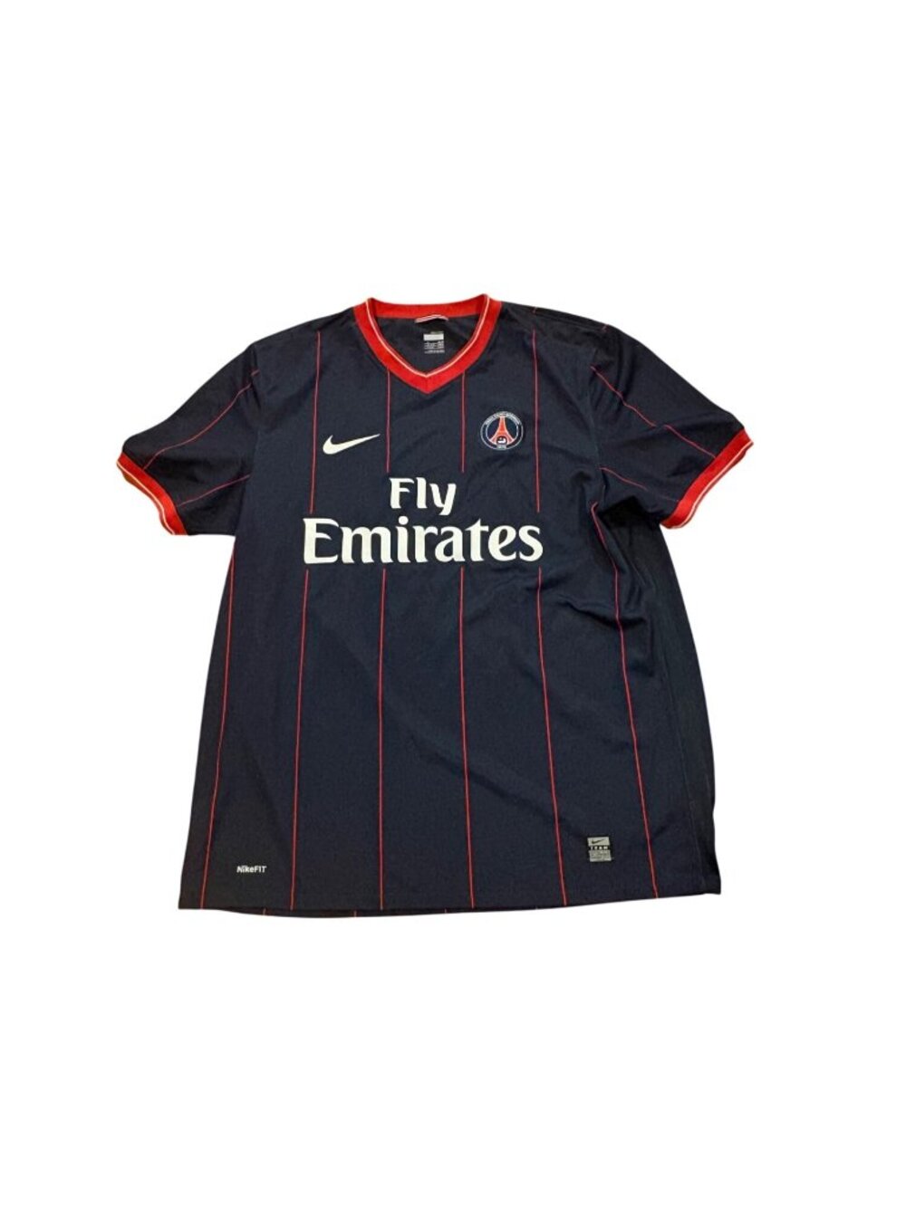 Nike 2009-2010 Paris Saint-Germain Home Kit Soccer Jersey Ligue 1 Men's XL